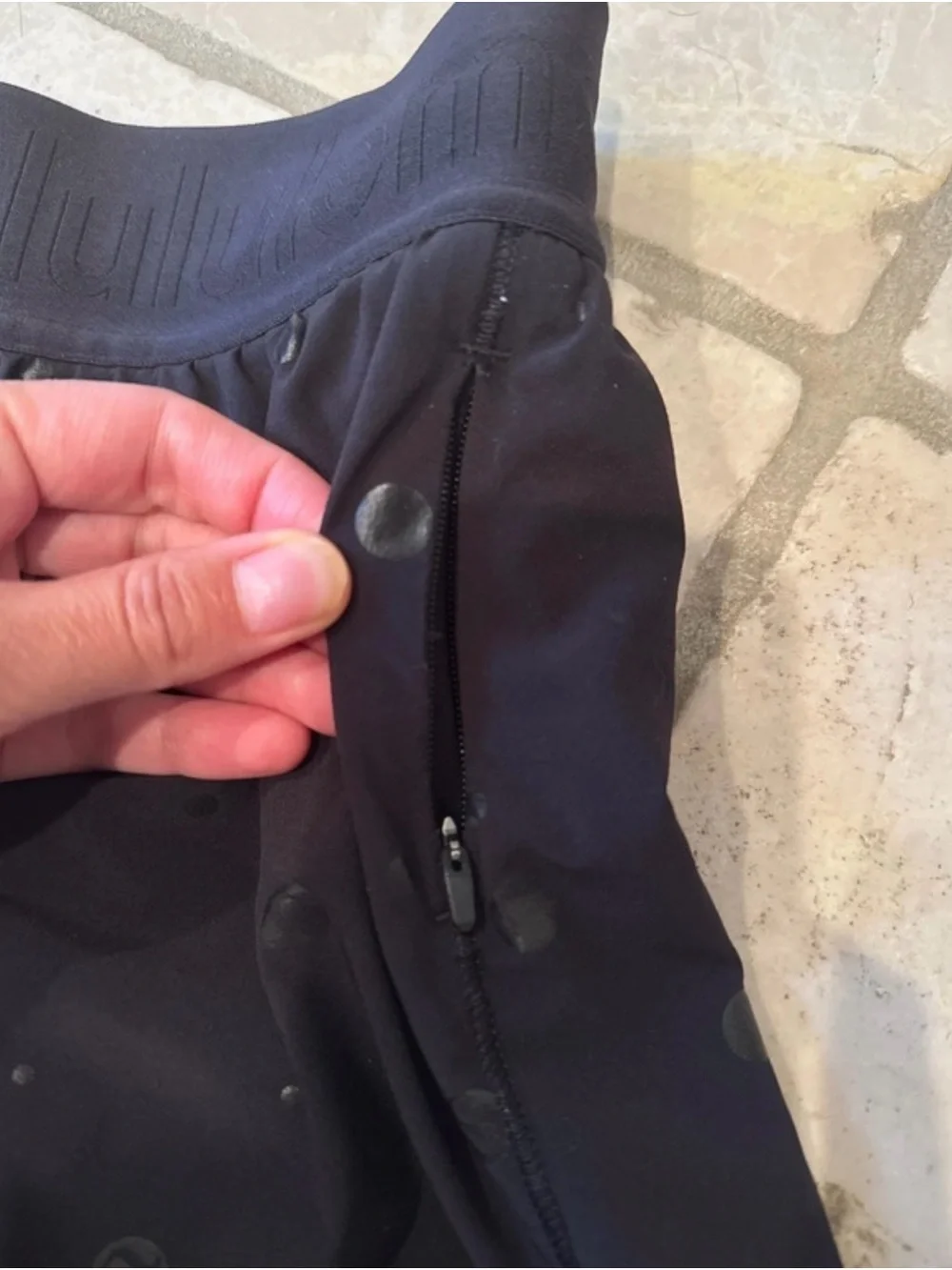 lululemon athletica Black Performance Shorts